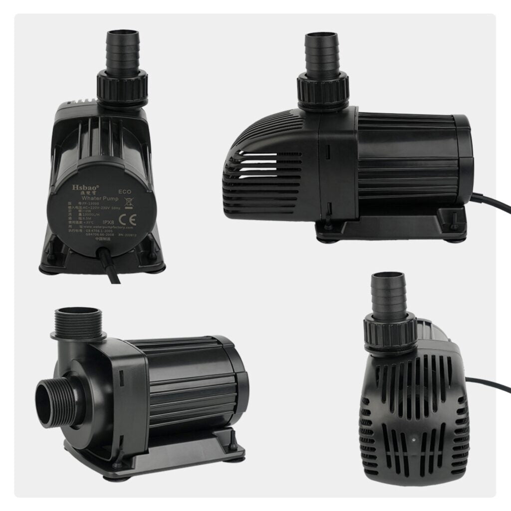 6,500 LPH Amphibious Water Pump | Pond, Aquarium & Marine Use
